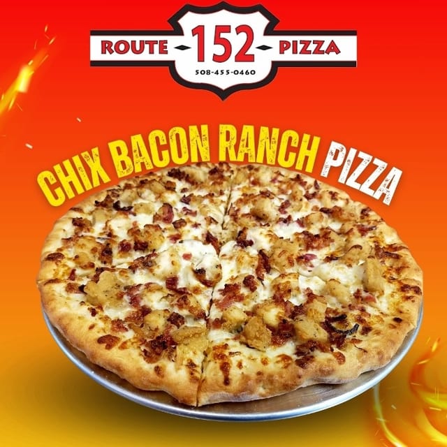 Lg Chix Bacon Ranch Pizza.