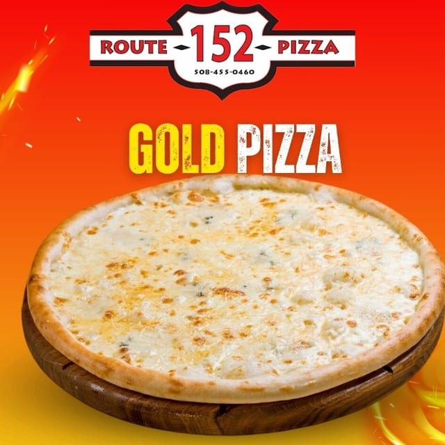 Lg Gold Fever Chicken Pizza.