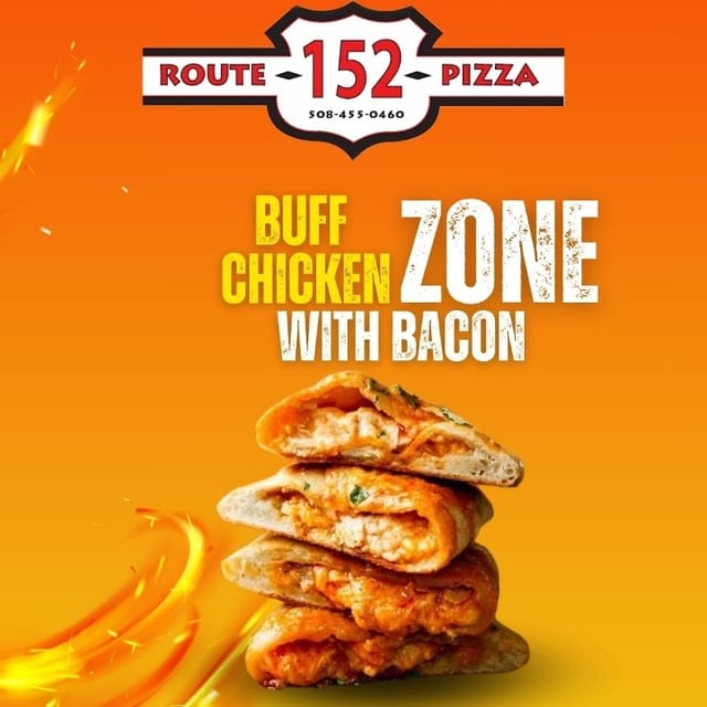 Sm Buffalo Chicken w/Bacon Zone.