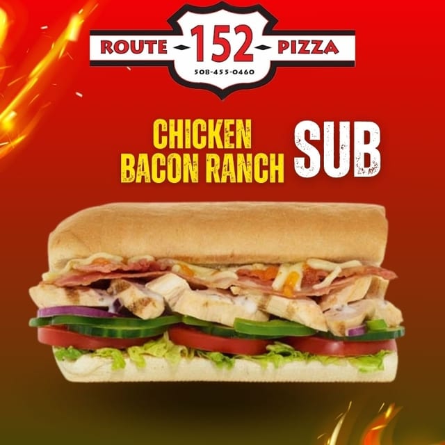 Lg Chicken Bacon Ranch Sub.