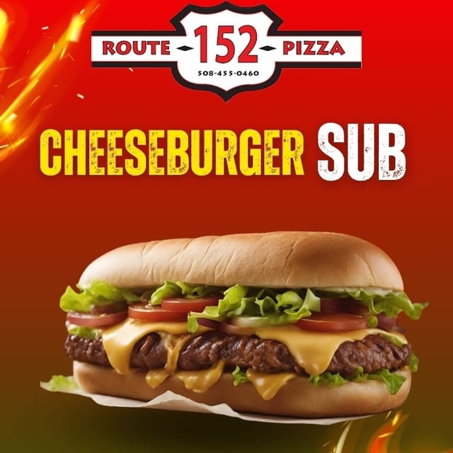 Lg Cheeseburger Sub.