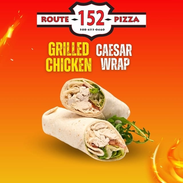 Grilled Chicken Caesar Wrap.