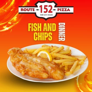 FISH AND CHIPS DINNER