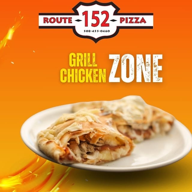 Sm Grilled Chicken Calzone.