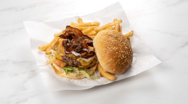 Ultimate Burger Platter.